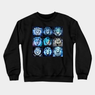 BLUE LION PARTY Crewneck Sweatshirt